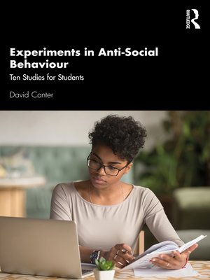 cover image of Experiments in Anti-Social Behaviour